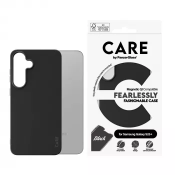 PanzerGlass CARE™ by ® Case zwart met Qi-compatibiliteit Samsung Galaxy S25+