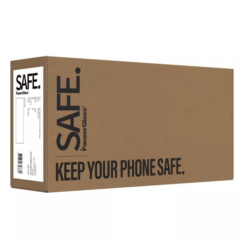 PanzerGlass SAFE. by ® beeldschermbescherming iPhone 15 Pro | Ultra-Wide Fit | BULK