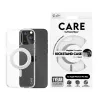 PanzerGlass CARE™ by ® Case transparant met zilveren Kickstand & MagSafe iPhone 15 Pro Max