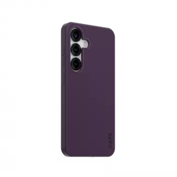 PanzerGlass CARE™ by ® Case Plum Purple met Qi-compatibel Samsung Galaxy S25