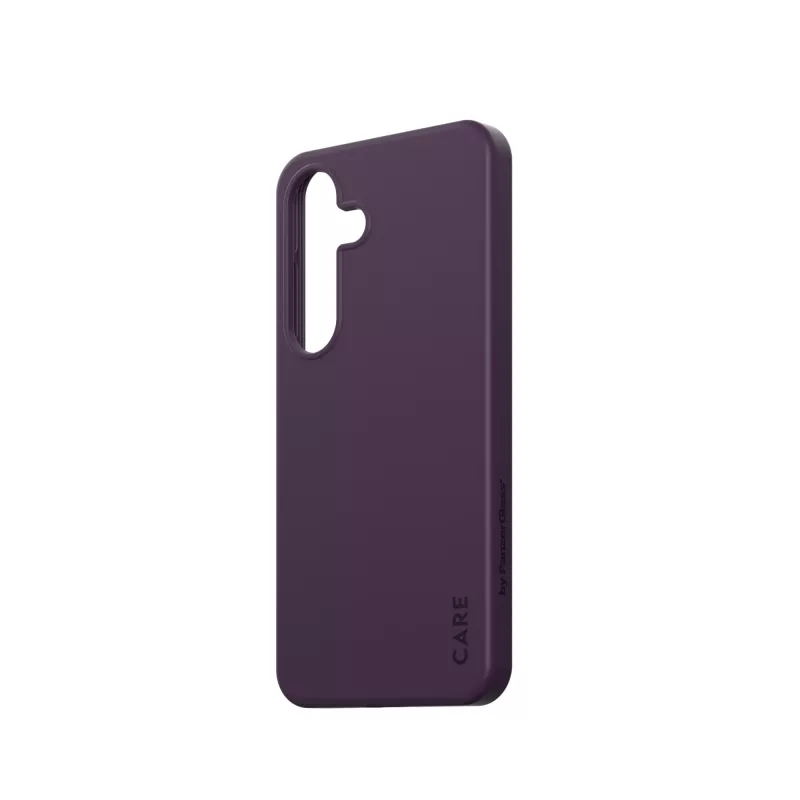 PanzerGlass CARE™ by ® Case Plum Purple met Qi-compatibel Samsung Galaxy S25