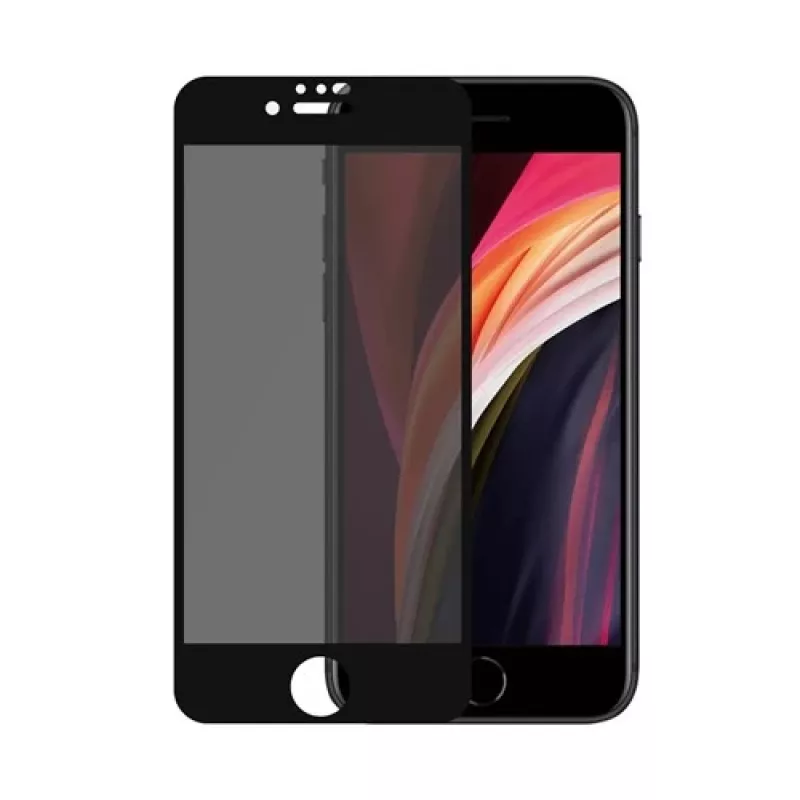 PanzerGlass ® Blickschutz-Displayschermfolie iPhone SE (2020/2022) | 8 | 7 | 6 | 6s | Rand-zu-Rand | BULK