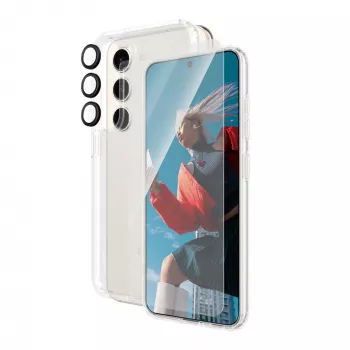 PanzerGlass ® 3-in-1 Bundel Samsung Galaxy S24 | Ultra-Wide Fit met EasyAligner