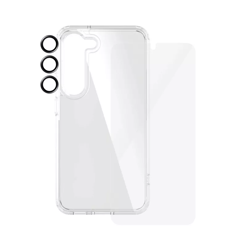 PanzerGlass ® 3-in-1 Bundel Samsung Galaxy S24 | Ultra-Wide Fit met EasyAligner