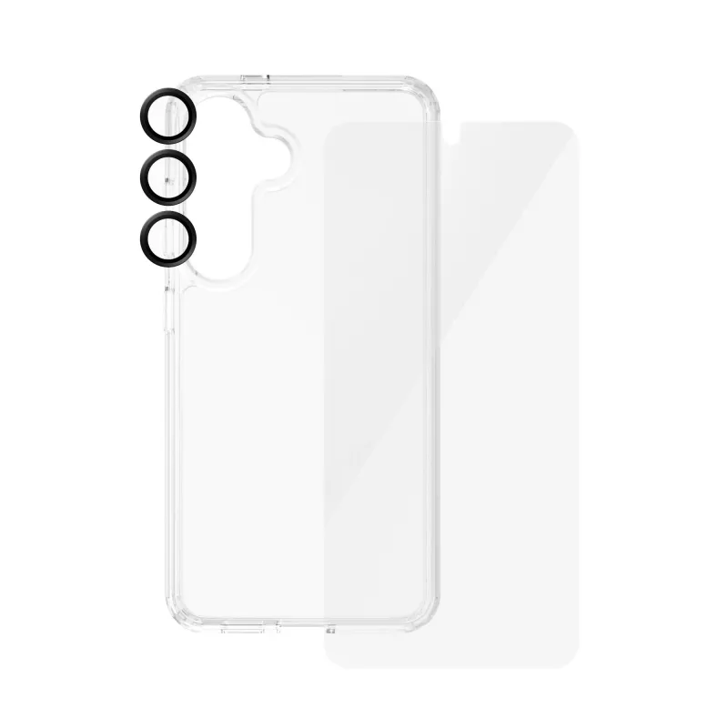 PanzerGlass ® 3-in-1 Bundel Samsung Galaxy S24 | Ultra-Wide Fit met EasyAligner