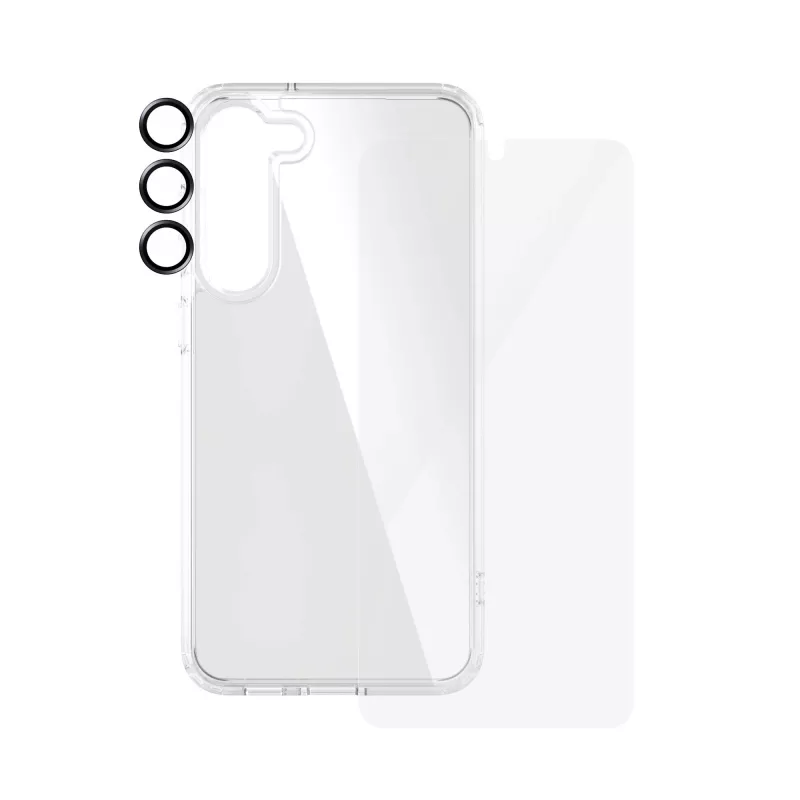 PanzerGlass ® 3-in-1-Bundel Samsung Galaxy S24+ | Ultra-Wide Fit met EasyAligner