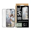 PanzerGlass SAFE. by ® Displayscherm met zwarte rand iPhone 16 Plus | 15 Plus | Ultra-Wide Fit