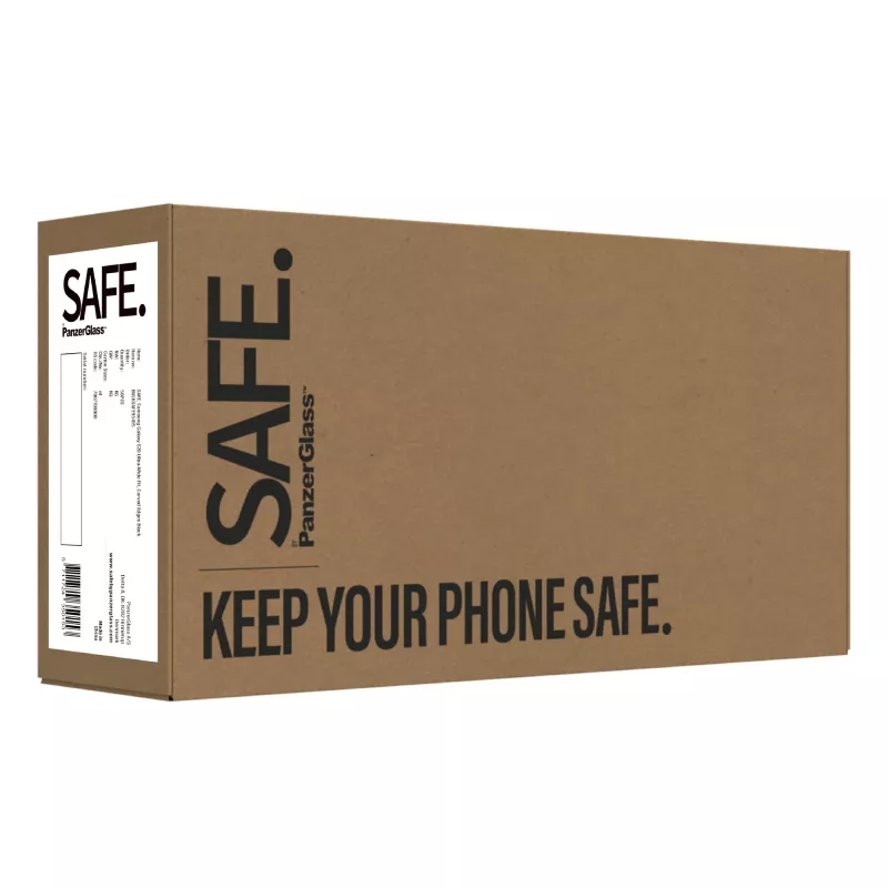 PanzerGlass SAFE. by ® Displayschermfolie met zwarte rand Samsung Galaxy S20 5G | Ultra-Weitwinkel-Passform | BULK