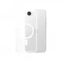 PanzerGlass CARE Fashionable Samba hoesje voor iPhone 16e, compatibel met MagSafe en Qi, TPU, transparant met wit