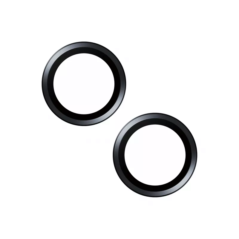 PanzerGlass ® Hoops® Cameraobjectief-beschermglas Zwart iPhone 15 | 15 Plus