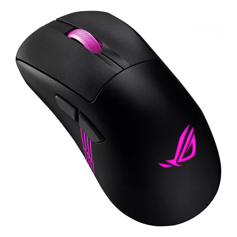 ASUS ROG Keris II Origin BLK muis gaming rechtshandig RF draadloos + Bluetooth + USB Type-A optisch 42000 DPI
