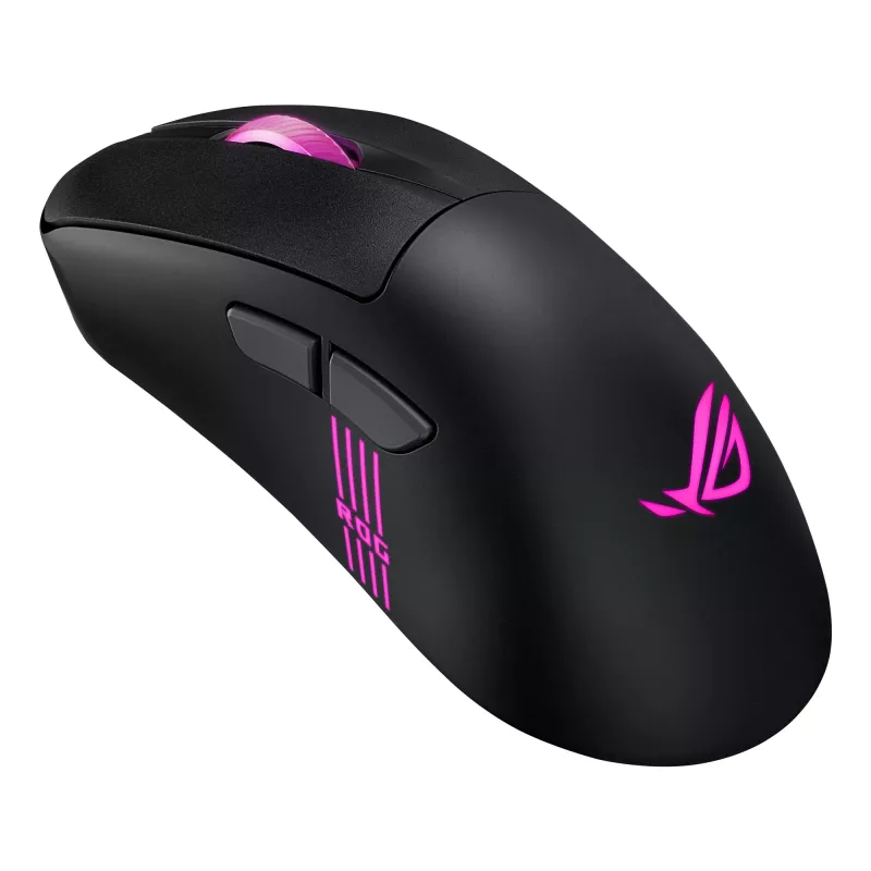 ASUS ROG Keris II Origin BLK muis gaming rechtshandig RF draadloos + Bluetooth + USB Type-A optisch 42000 DPI