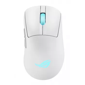 ASUS ROG Keris II Origin WHT muis gaming rechtshandig RF draadloos + Bluetooth + USB Type-A optisch 42000 DPI