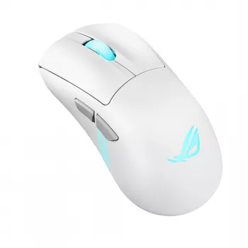 ASUS ROG Keris II Origin WHT muis gaming rechtshandig RF draadloos + Bluetooth + USB Type-A optisch 42000 DPI