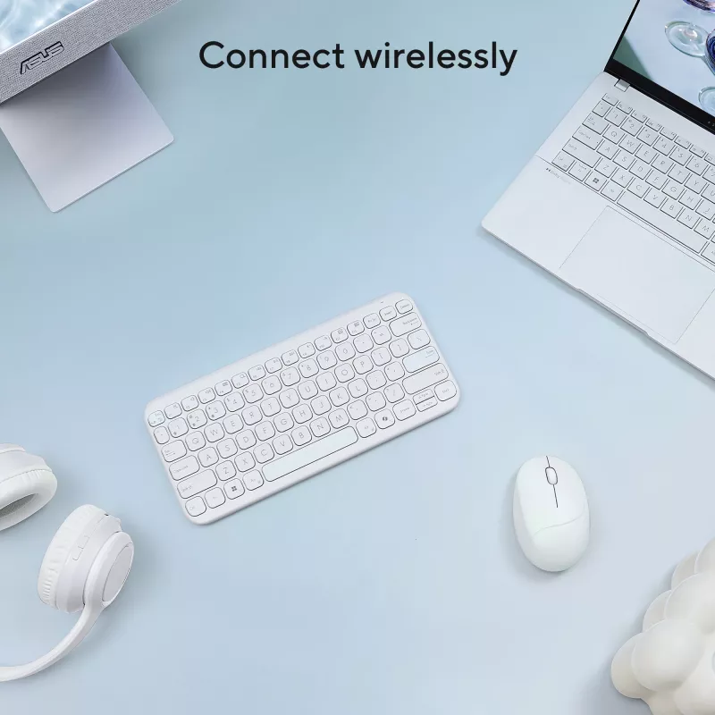 ASUS Fragrance MD101 muis home ambidexter RF draadloos + Bluetooth optisch 2400 DPI