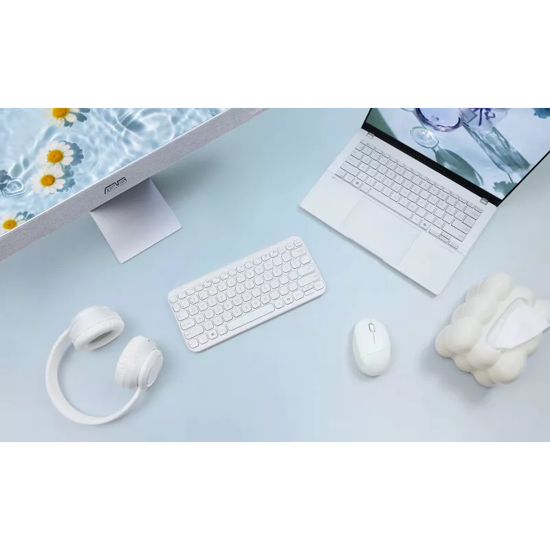 ASUS Fragrance MD101 muis home ambidexter RF draadloos + Bluetooth optisch 2400 DPI