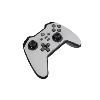 GENESIS Mangan 400 wit Bluetooth gamepad analoog / digitaal Android, MAC, Nintendo Switch, PC, iOS