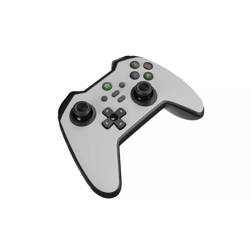GENESIS Mangan 400 wit Bluetooth gamepad analoog / digitaal Android, MAC, Nintendo Switch, PC, iOS