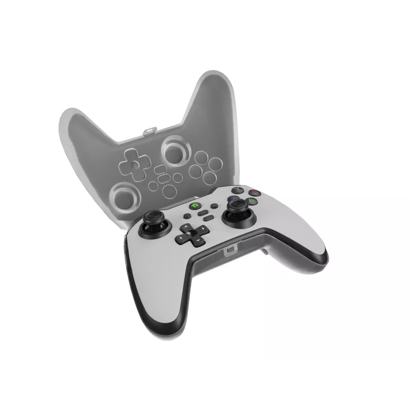 GENESIS Mangan 400 wit Bluetooth gamepad analoog / digitaal Android, MAC, Nintendo Switch, PC, iOS
