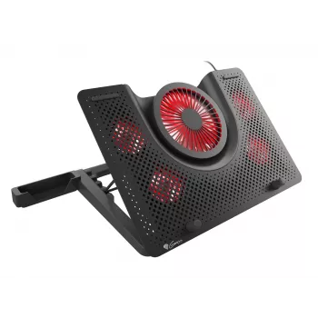 GENESIS Oxid 550 laptop-koelpad 43,9 cm (17,3 inch) 2800 tpm zwart