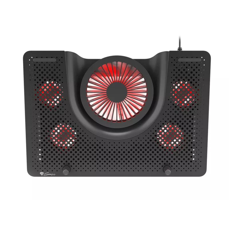 GENESIS Oxid 550 laptop-koelpad 43,9 cm (17,3 inch) 2800 tpm zwart