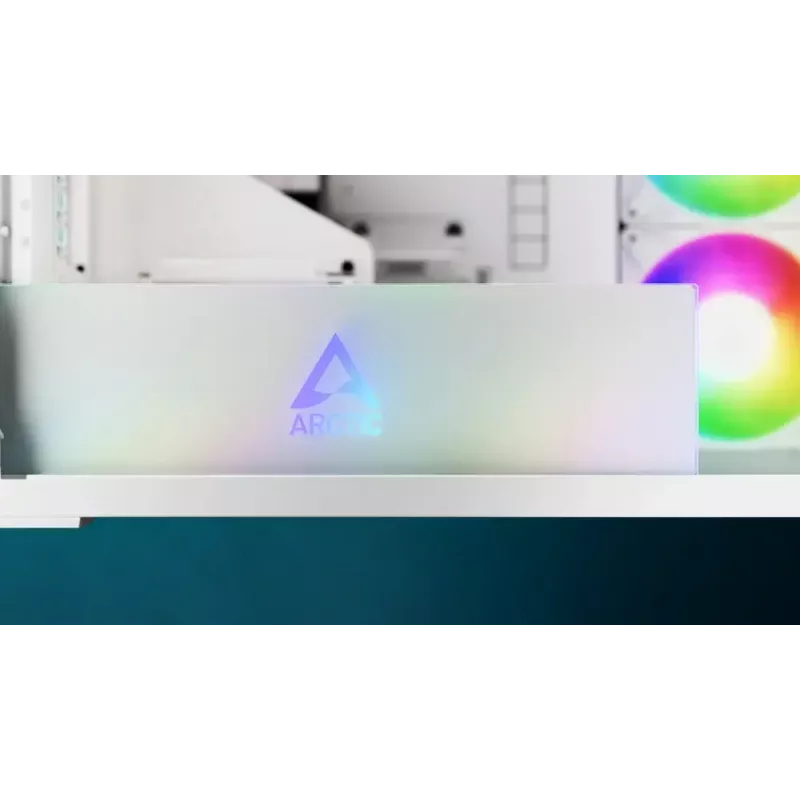 ARCTIC Xtender VG (wit) premium E-ATX pc-behuizing met verticale GPU-montage