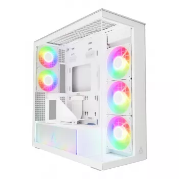 ARCTIC Xtender VG (wit) premium E-ATX pc-behuizing met verticale GPU-montage
