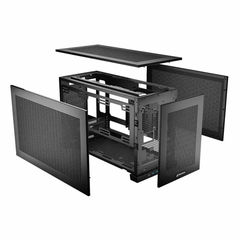 PC-behuizing Sharkoon REBEL C20 ITX zwart