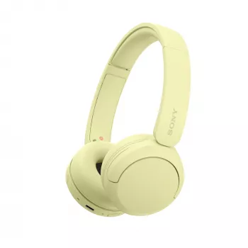Sony WHCH520Y.CE7, draadloos, bellen/muziek, 20 - 20000 Hz, 147 g, headset, geel