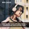 Sony WHCH520Y.CE7, draadloos, bellen/muziek, 20 - 20000 Hz, 147 g, headset, geel