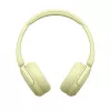 Sony WHCH520Y.CE7, draadloos, bellen/muziek, 20 - 20000 Hz, 147 g, headset, geel