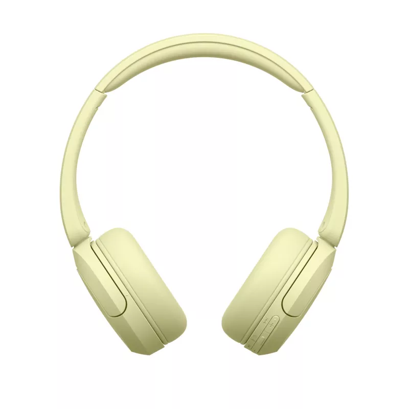 Sony WHCH520Y.CE7, draadloos, bellen/muziek, 20 - 20000 Hz, 147 g, headset, geel