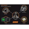 Thrustmaster T-16000M FCS Flight Pack zwart USB-joystick analoog / digitaal MAC, PC