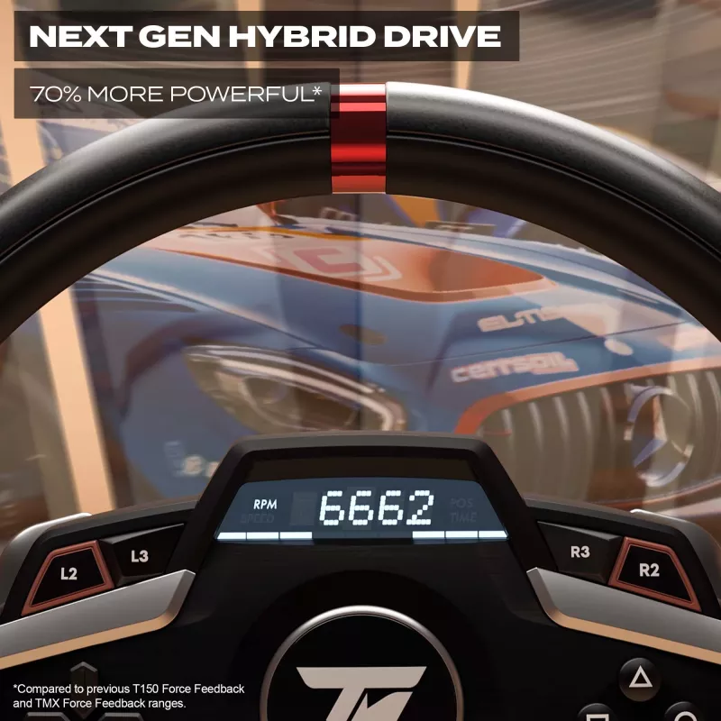 Thrustmaster T248 zwart stuur + pedalen PC, PlayStation 4, PlayStation 5