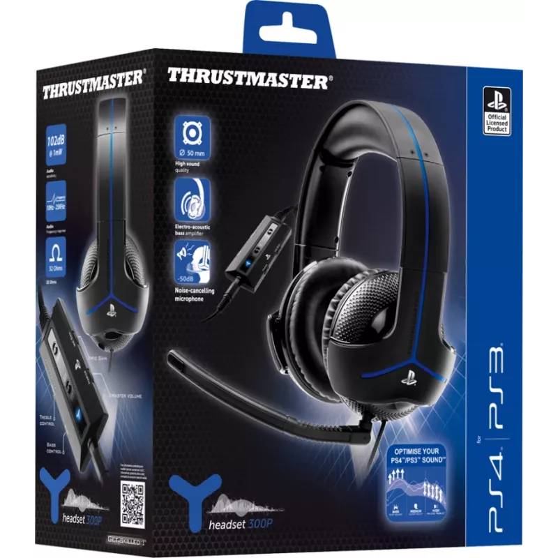 Thrustmaster Y-300P headset bedraad hoofdband gaming zwart