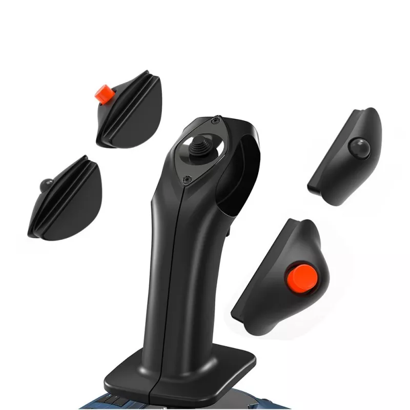 Thrustmaster TCA Sidestick X Airbus Edition zwart, grijs USB-joystick analoog PC, Xbox