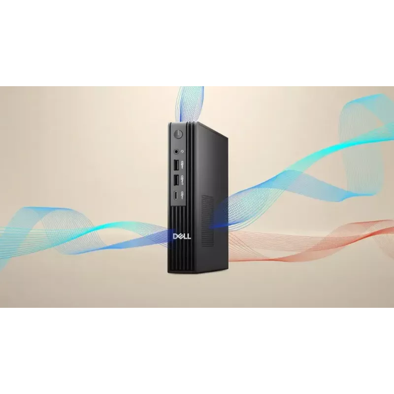 DELL Pro QBM1250 Plus Intel Core Ultra 7 265 16 GB DDR5-SDRAM 512 GB SSD Windows 11 Pro Micro PC Mini PC zwart