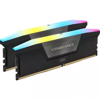 CORSAIR geheugen 32GB DDR5 (2x16GB) DRAM 6400MT/s CL36 geheugenkit Vengeance RGB – zwart