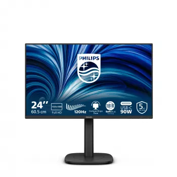 Philips 3000 serie 24B2U3301/00 computermonitor 60,5 cm (23,8 inch) 1920 x 1080 pixel Full HD lcd zwart