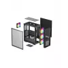DeepCool MATREXX 55 MESH V4 C Midi Tower pc-behuizing, ATX, gehard glas, zonder voeding, zwart