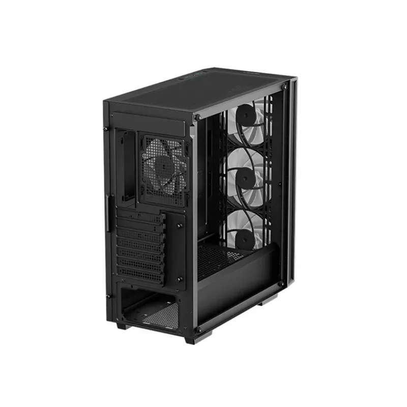DeepCool MATREXX 55 MESH V4 C Midi Tower pc-behuizing, ATX, gehard glas, zonder voeding, zwart