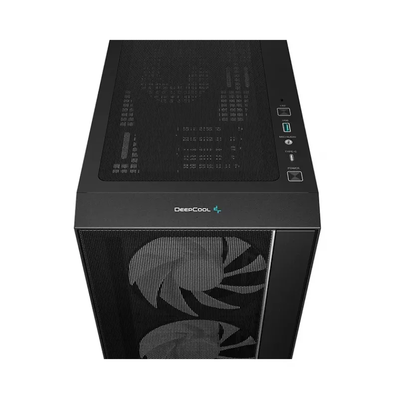 DeepCool MATREXX 55 MESH V4 C Midi Tower pc-behuizing, ATX, gehard glas, zonder voeding, zwart
