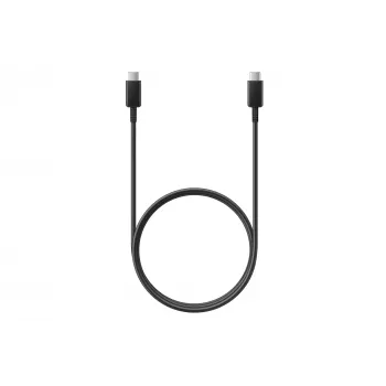 Samsung EP-DN975 - USB-kabel - USB-C (M) naar USB-C (M) - USB 2.0 - 1 m - USB-voeding (5A, 100 W) - zwart - voor Galaxy Note10, Note10+, Note1
