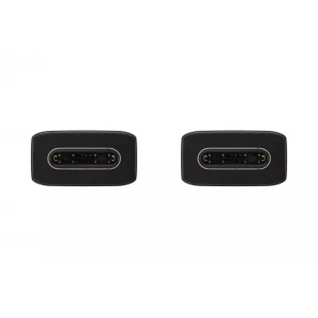 Samsung EP-DN975 - USB-kabel - USB-C (M) naar USB-C (M) - USB 2.0 - 1 m - USB-voeding (5A, 100 W) - zwart - voor Galaxy Note10, Note10+, Note1