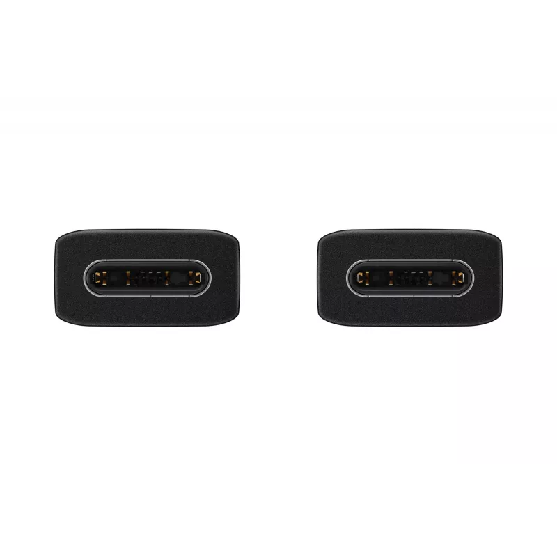 Samsung EP-DN975 - USB-kabel - USB-C (M) naar USB-C (M) - USB 2.0 - 1 m - USB-voeding (5A, 100 W) - zwart - voor Galaxy Note10, Note10+, Note1