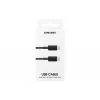 Samsung EP-DN975 - USB-kabel - USB-C (M) naar USB-C (M) - USB 2.0 - 1 m - USB-voeding (5A, 100 W) - zwart - voor Galaxy Note10, Note10+, Note1