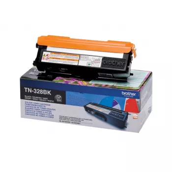 Brother TN-328BK tonerpatroon 1 stuk origineel zwart