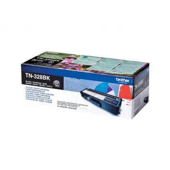 Brother TN-328BK tonerpatroon 1 stuk origineel zwart