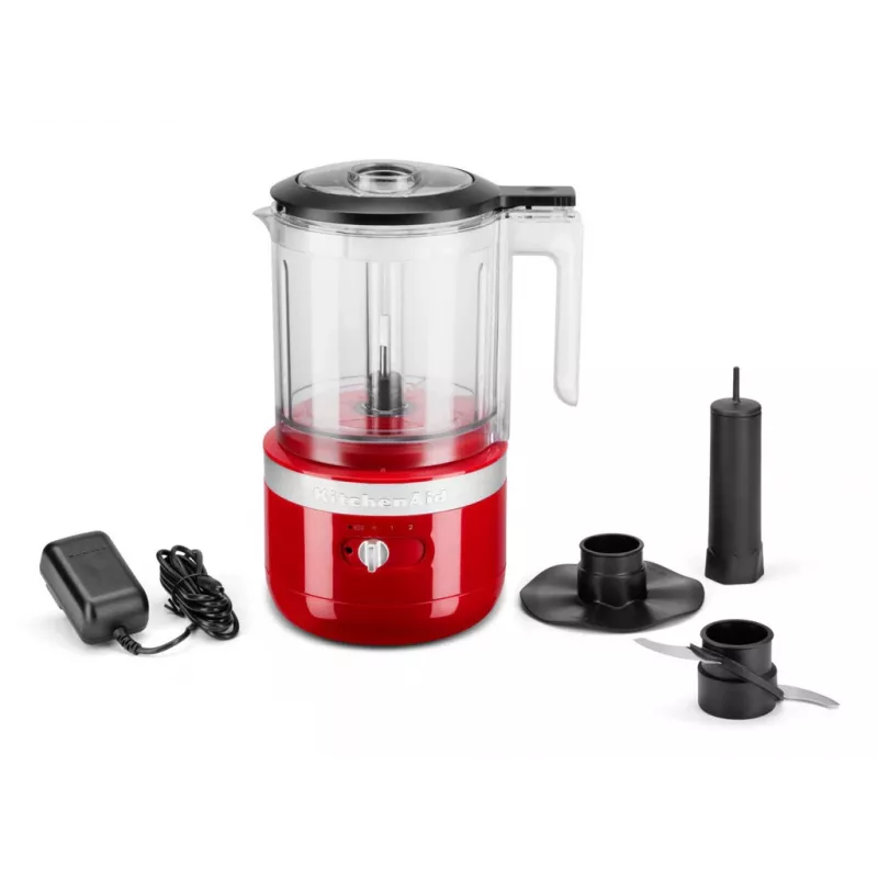 Elektrische keukenmachine KitchenAid 5KFCB519EER 1,19 l 24 W transparant rood