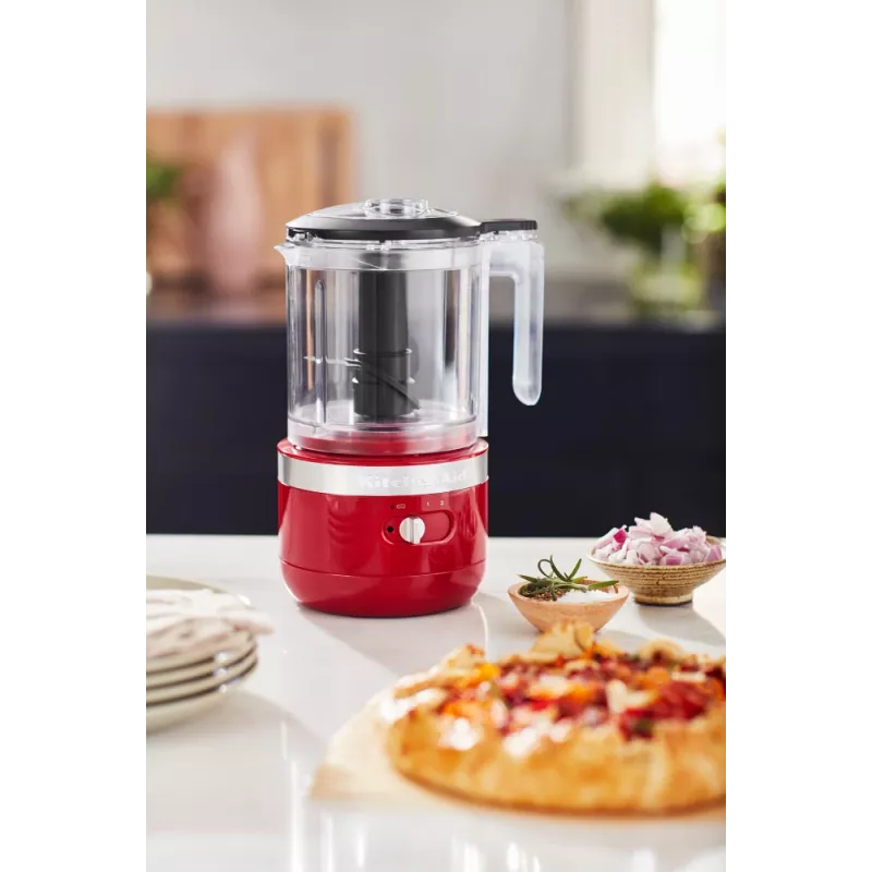 Elektrische keukenmachine KitchenAid 5KFCB519EER 1,19 l 24 W transparant rood